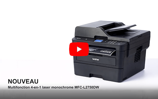 MFC-L2750DW Imprimante multifonction 4-en-1 laser monochrome WiFi et NFC 8